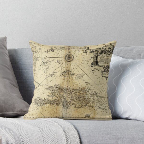 Item preview, Isle de S. Domingue et Débouquemens Circonvoisins (1724) designed and sold by allhistory.