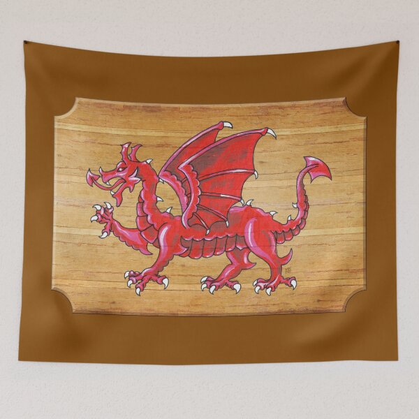 Item preview, Red Dragon on Wood designed and sold by Cleave.