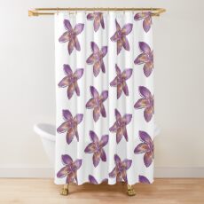 Plumeria Shower Curtain