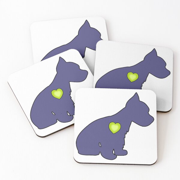 Item preview, Scotty dog with a heart designed and sold by Bug & Brush.