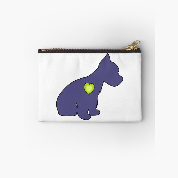 Item preview, Scotty dog with a heart designed and sold by Bug & Brush.