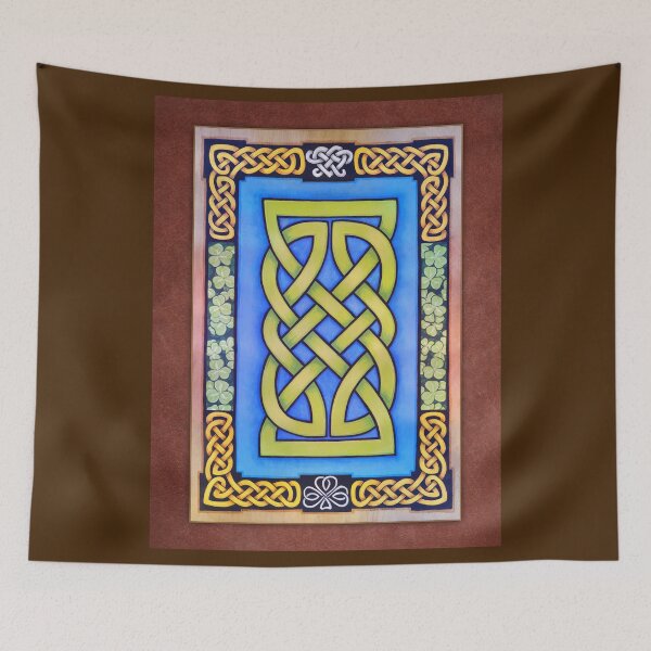 Item preview, Celtic Lion Knot with Clover designed and sold by Cleave.