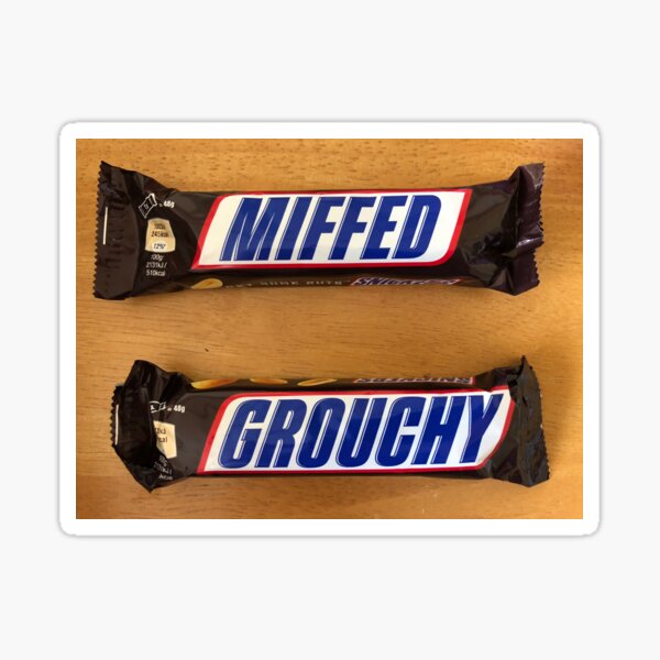 Snickers Bar Stickers | Redbubble