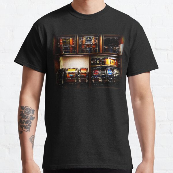 Pretty Snare Drums All In A Row Classic T-Shirt