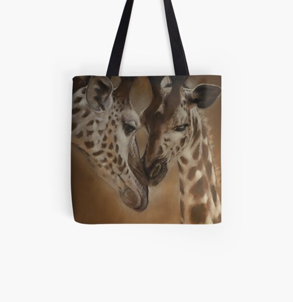giraffe beach bag