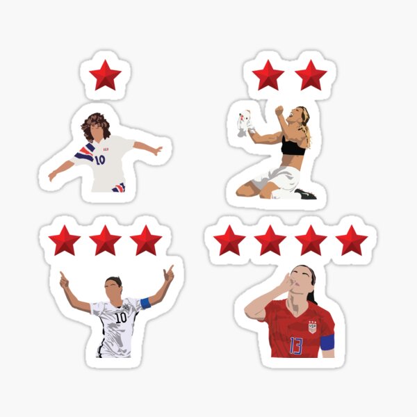 Artikel-Vorschau von USWNT 4 Stars ft Alex Morgan Tea, designt und verkauft von Hevding.