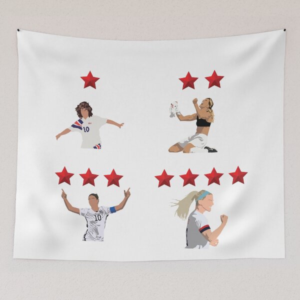 Item preview, USWNT 4 Stars ft Ertz designed and sold by Hevding.