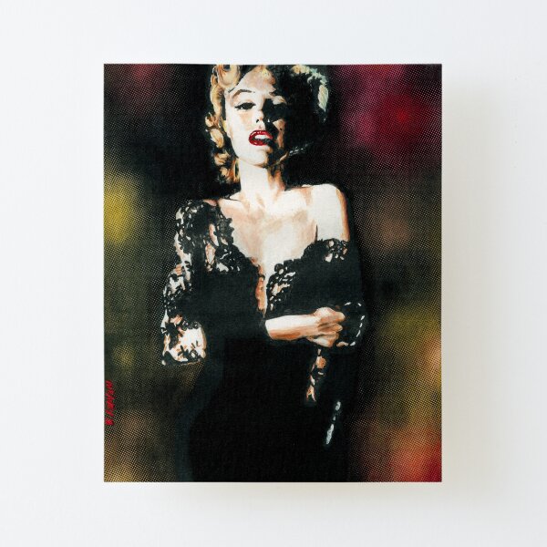 Marilyn Monroe Canvas Mounted Print