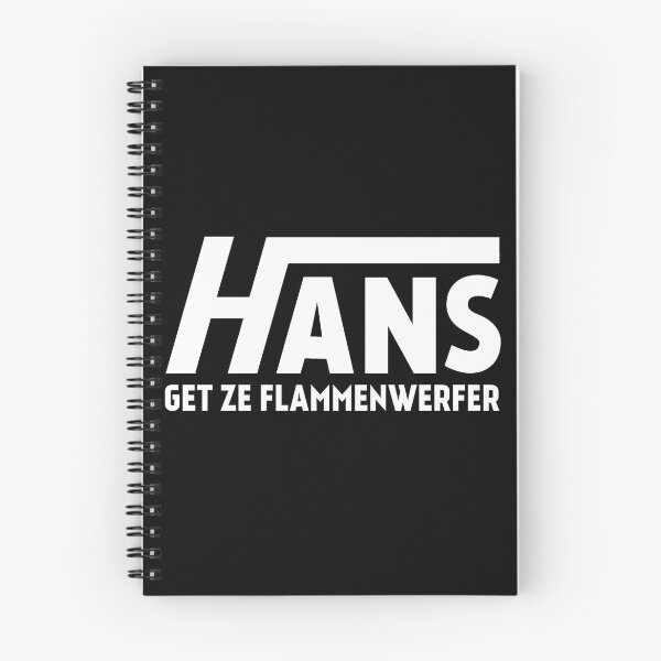 Item preview, Hans Get Ze Flammenwerfer B/W designed and sold by Kaijester.