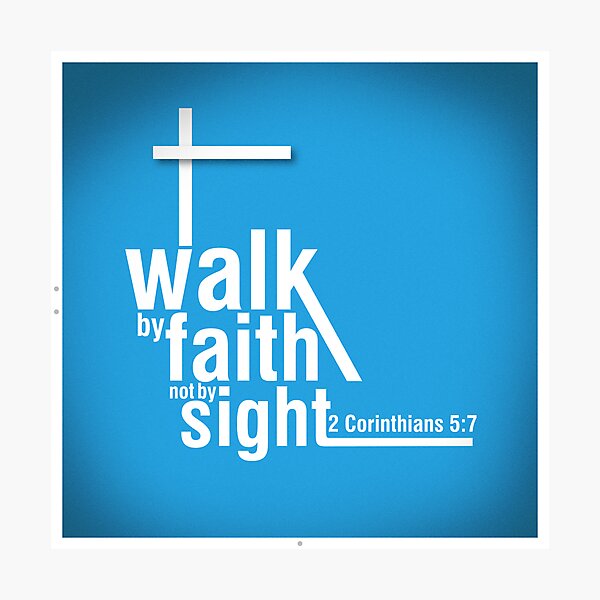 Item preview, Walk by Faith designed and sold by DesignbySolo.