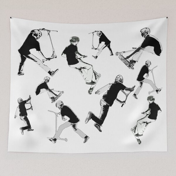 Item preview, Airtime!- Stunt Scooter Fun designed and sold by NaturePrints.