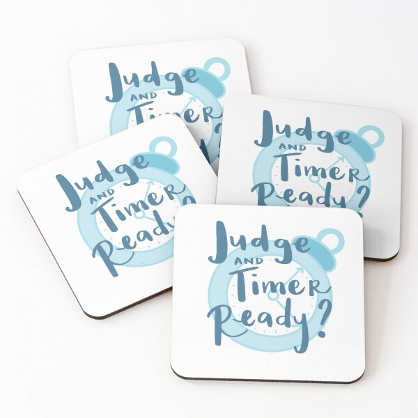 Item preview, Judge and Timer Ready Forensics designed and sold by haleycate.