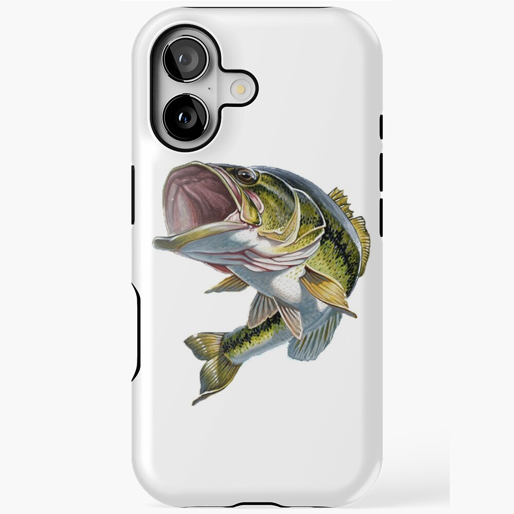 Bass Fishing Sticker