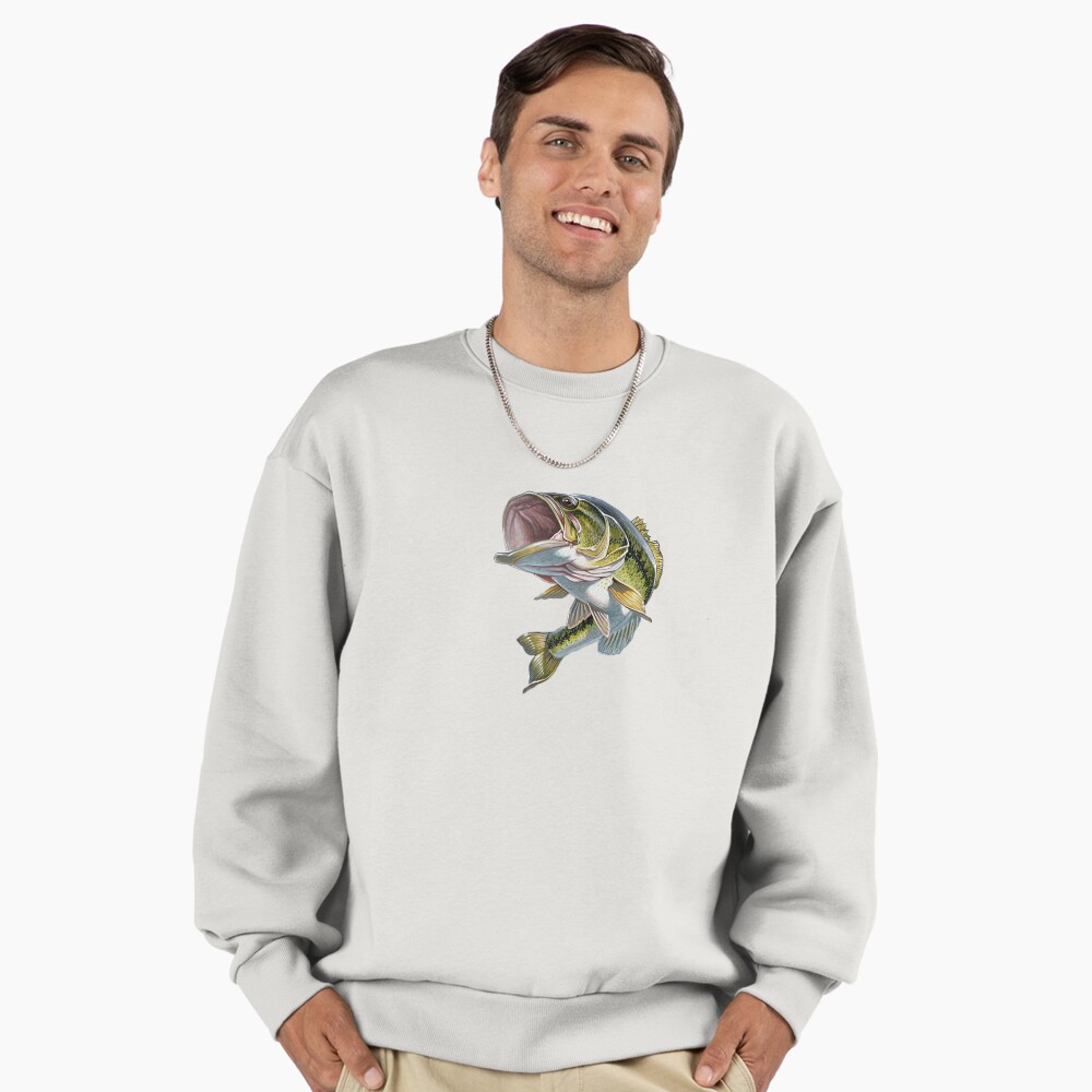 Bass Fishing Sticker