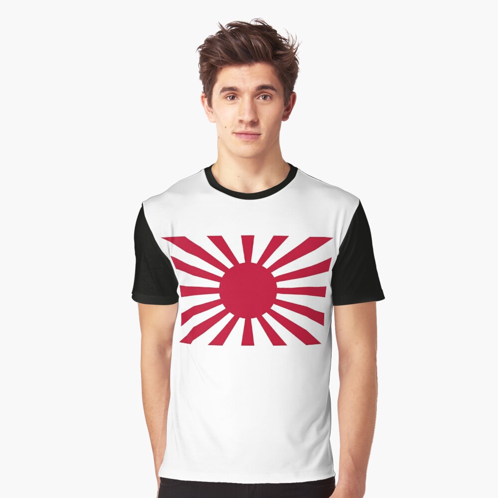 Rising Sun Flag 旭日旗 T Shirt By Tokyoflagstore Redbubble