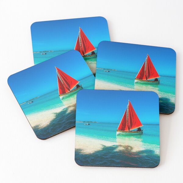 Item preview, Jukong with Red Sail designed and sold by KarenWillshaw.