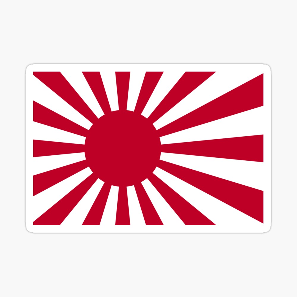 Rising Sun Flag 旭日旗 Poster For Sale By Tokyoflagstore Redbubble