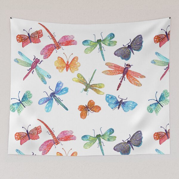 Item preview, Dragonflies and Butterflies designed and sold by carole robb.