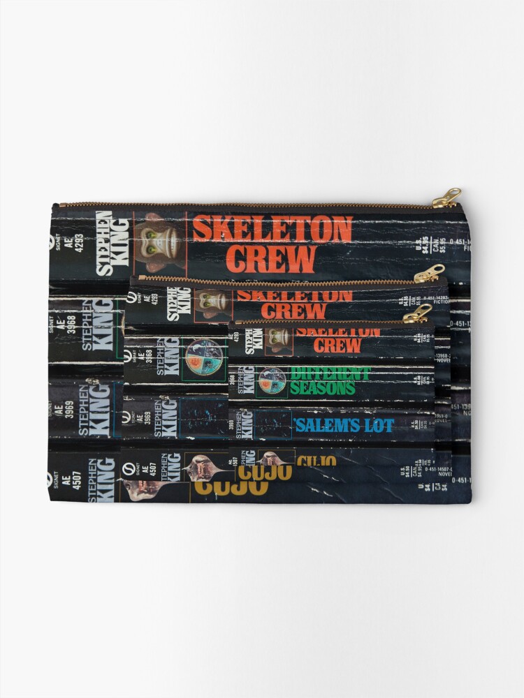 Alternate view of King of Horror Zipper Pouch
