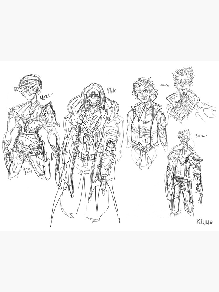 Borderlands 3 Studies by Kiyye