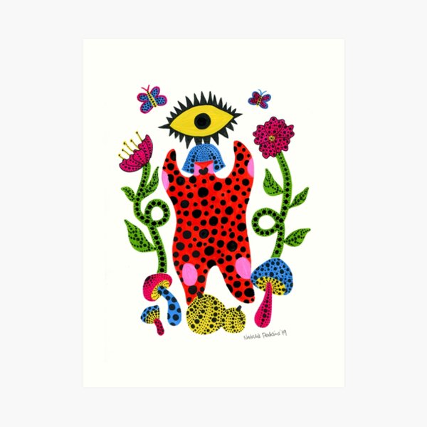 Venus Nana after Yayoi Kusama Art Print