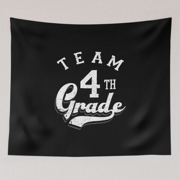 Item preview, Team 4th Grade Black designed and sold by RiffXS.