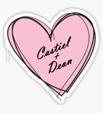 Castiel + Dean Sticker