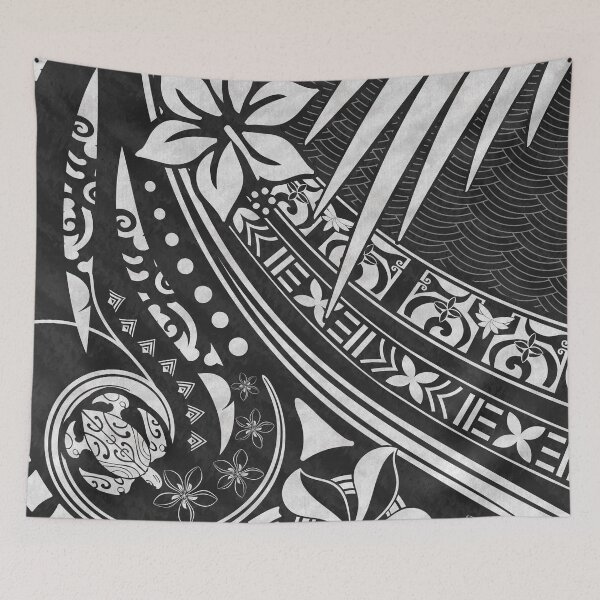 Item preview, Hawaiian - Samoan - Polynesian Black Ink Tribal Threads designed and sold by sunnthreads.