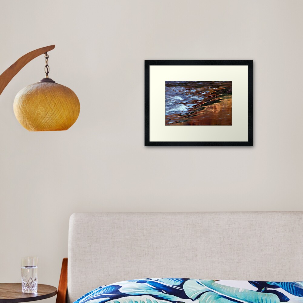 Item preview, Framed Art Print designed and sold by littleoldhag.