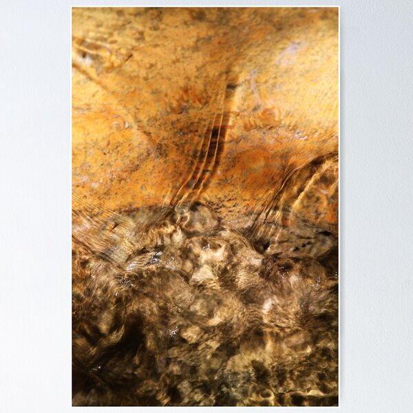 Orange Rock Poster