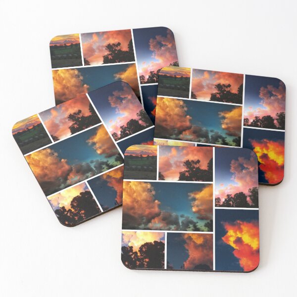 Item preview, Sunset Collage II designed and sold by The Rage Garden.