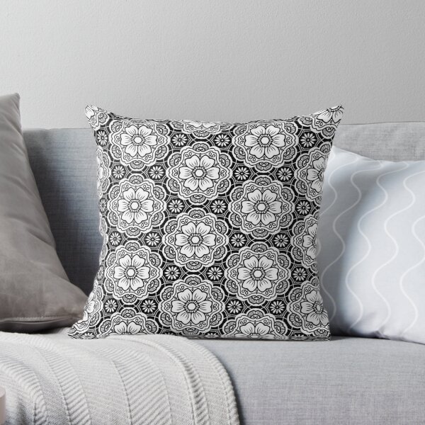 Dila Dala Throw Pillow