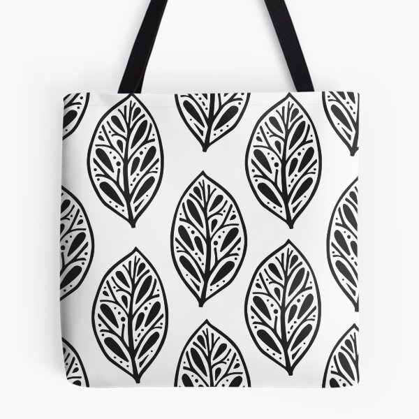 Item preview, Seamless pattern in Scandinavian style with leaves designed and sold by genevskayamariy.