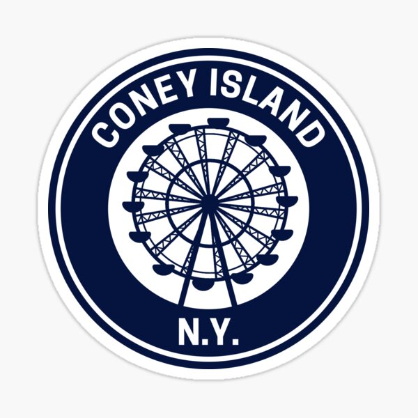 Vintage Coney Island Sticker