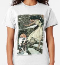 THE PRINCESS RAN WITH HER FEET ALL BARE OUT INTO THE OPEN from The Russian Story Book Classic T-Shirt