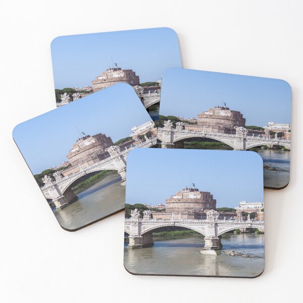 Item preview, Vittorio Emanuele II bridge and Sant'Angelo castle - Rome, Italy designed and sold by Ulysse Pixel.