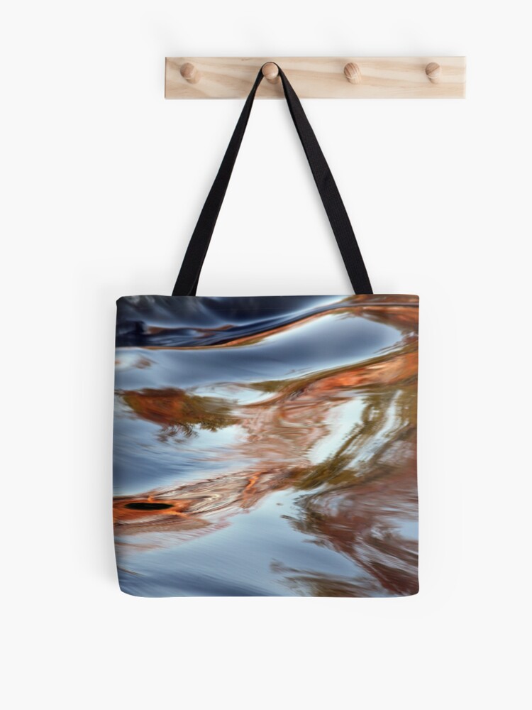 Thumbnail 1 of 2, Tote Bag, Orange Tendril designed and sold by littleoldhag.