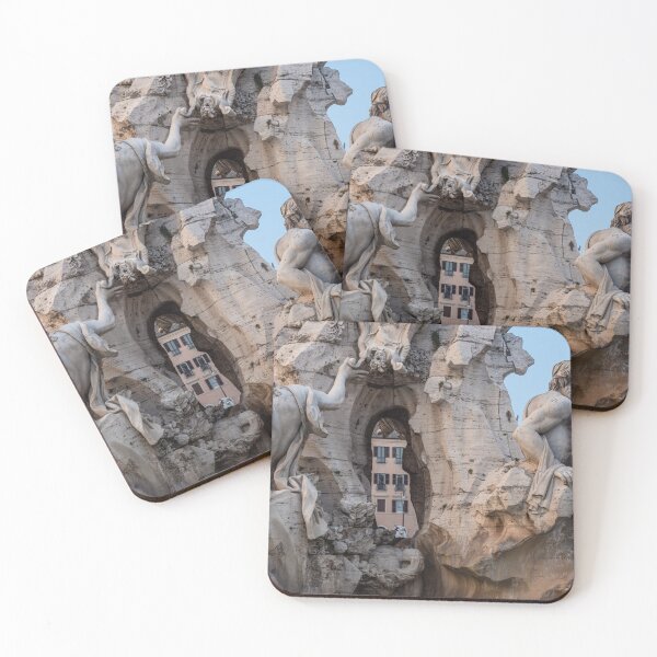 Item preview, Four Rivers Fountain on Piazza Navona - Rome, Italy designed and sold by Ulysse Pixel.