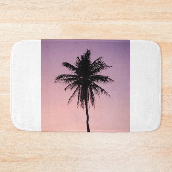 Item preview, Purple Palm Tree Sunset Sky designed and sold by newburyboutique.