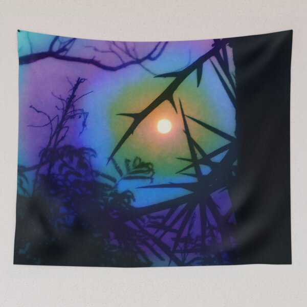 Item preview, Rainbow Moon and Locust Tree designed and sold by The Rage Garden.