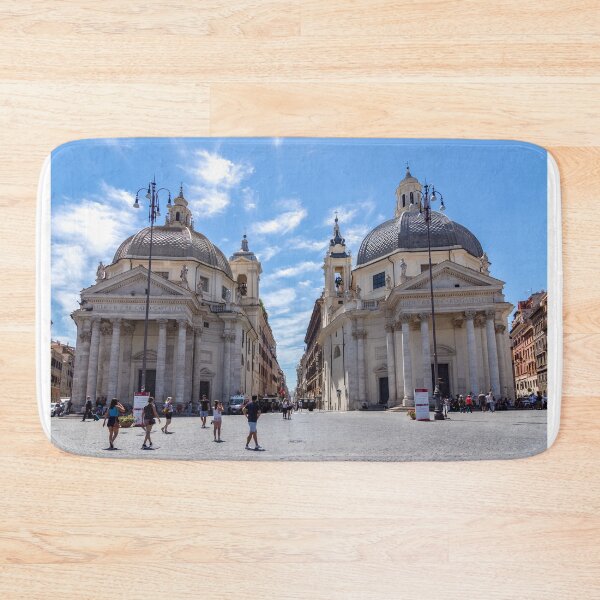 Item preview, Twin churches of Santa Maria on Piazza del Popolo - Rome, Italy designed and sold by Ulysse Pixel.