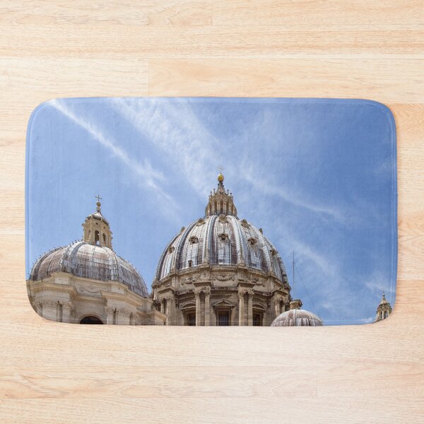 Item preview, St Peter's basilica dome close-up view in Vatican - Rome, Italy designed and sold by Ulysse Pixel.