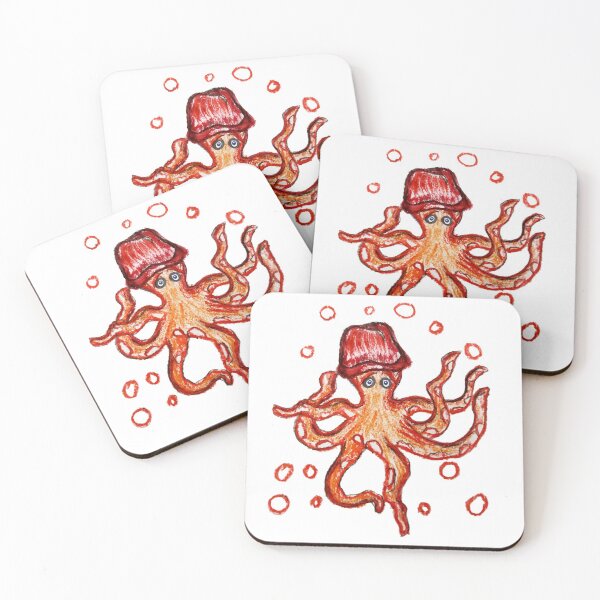 Item preview, orange Octopus designed and sold by LeonsiO.