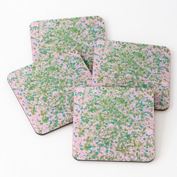 Item preview, Pink and green abstract  designed and sold by Beckyporterart.