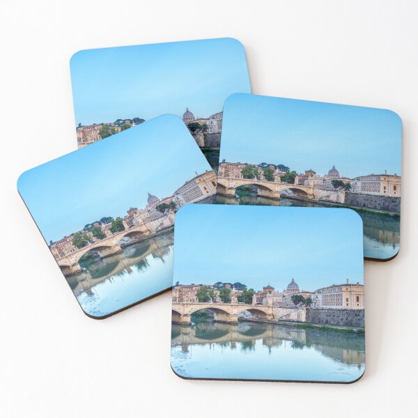 Item preview, Emanuele II bridge and St. Peter's Basilica - Rome, Italy designed and sold by Ulysse Pixel.