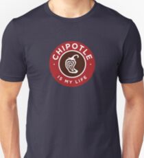 Chipotle Is My Life Logo Slim Fit T-Shirt
