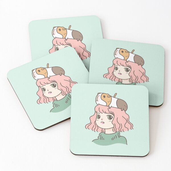 Item preview, Guinea pig lady  designed and sold by Miri-Noristudio.