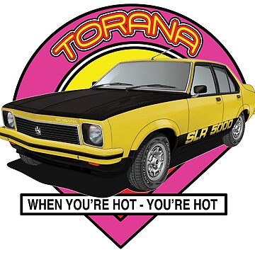 Artwork thumbnail, Holden Torana LX SLR 5000 - Jasmine Yellow by holdenfanpage