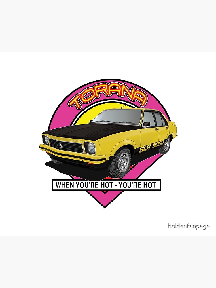 Thumbnail 6 of 6, Throw Blanket, Holden Torana LX SLR 5000 - Jasmine Yellow designed and sold by holdenfanpage.