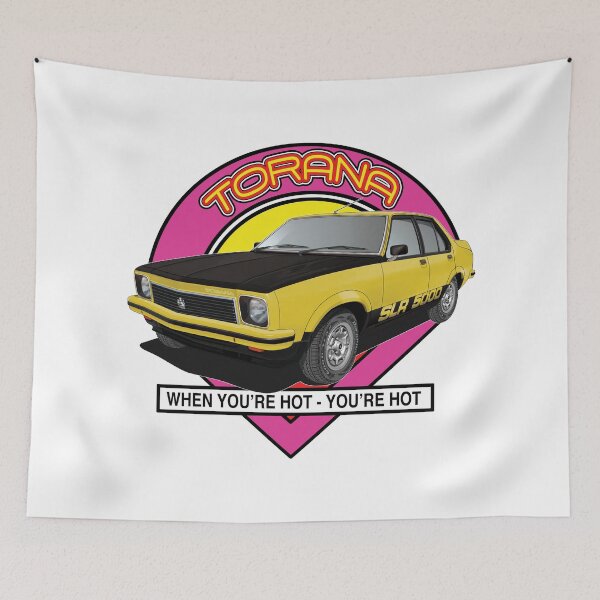 Item preview, Holden Torana LX SLR 5000 - Jasmine Yellow designed and sold by holdenfanpage.